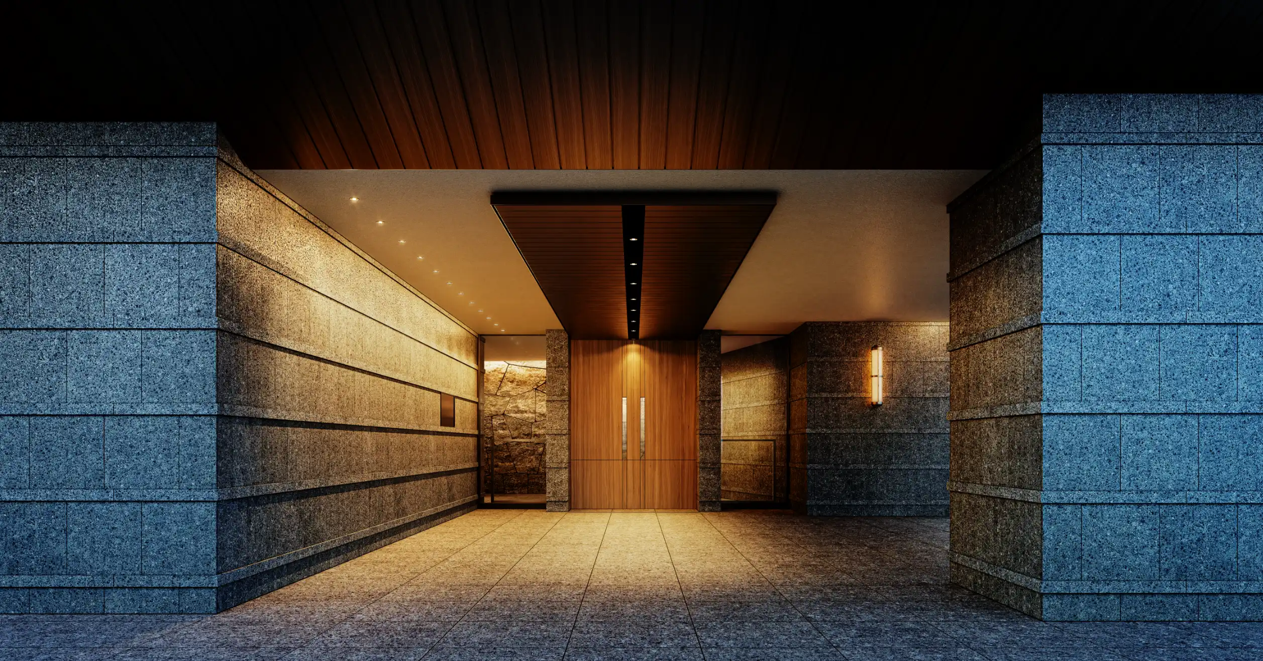 Brillia 高崎宮元町 ALPHA RESIDENCIA エントランスアプローチ完成予想CG