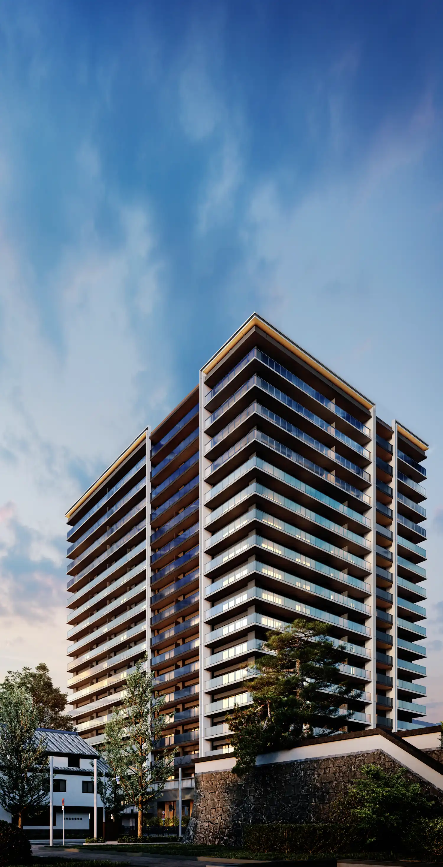 Brillia 高崎宮元町 ALPHA RESIDENCIA 外観完成予想CG