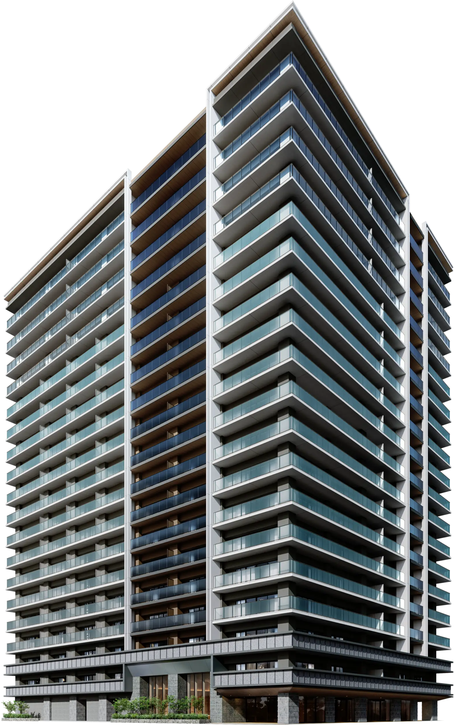 Brillia 高崎宮元町 ALPHA RESIDENCIA 外観完成予想CG