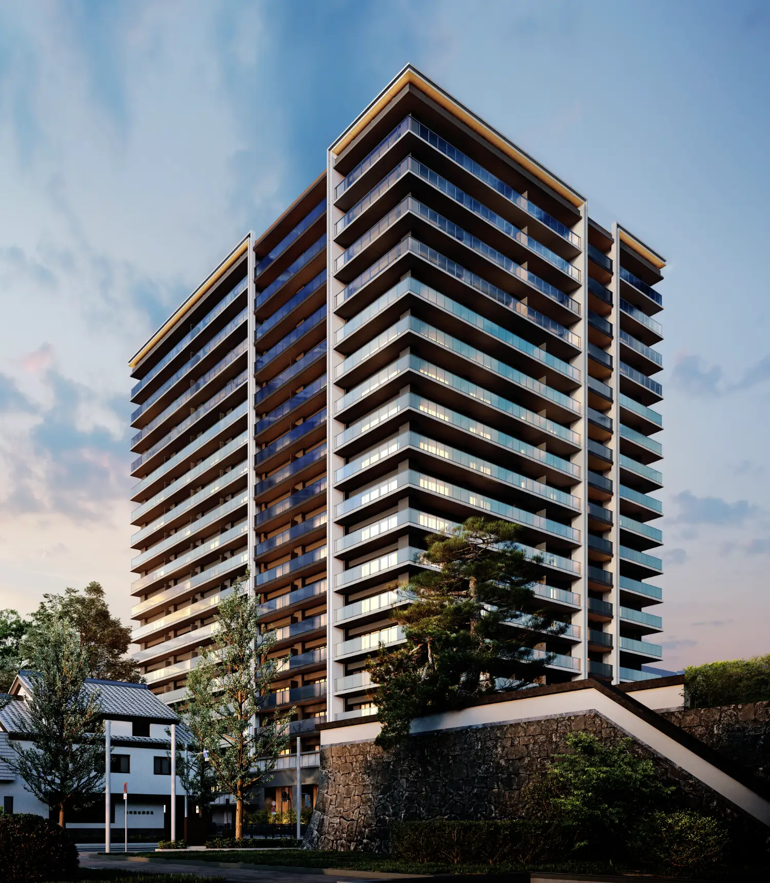 Brillia 高崎宮元町 ALPHA RESIDENCIA 外観完成予想CG