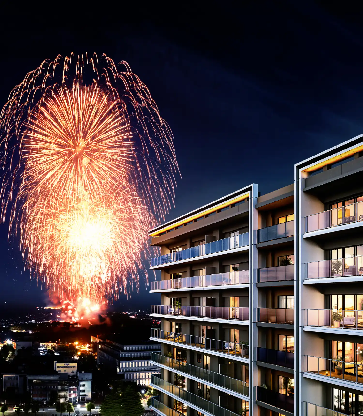 Brillia 高崎宮元町 ALPHA RESIDENCIA 外観完成予想CG