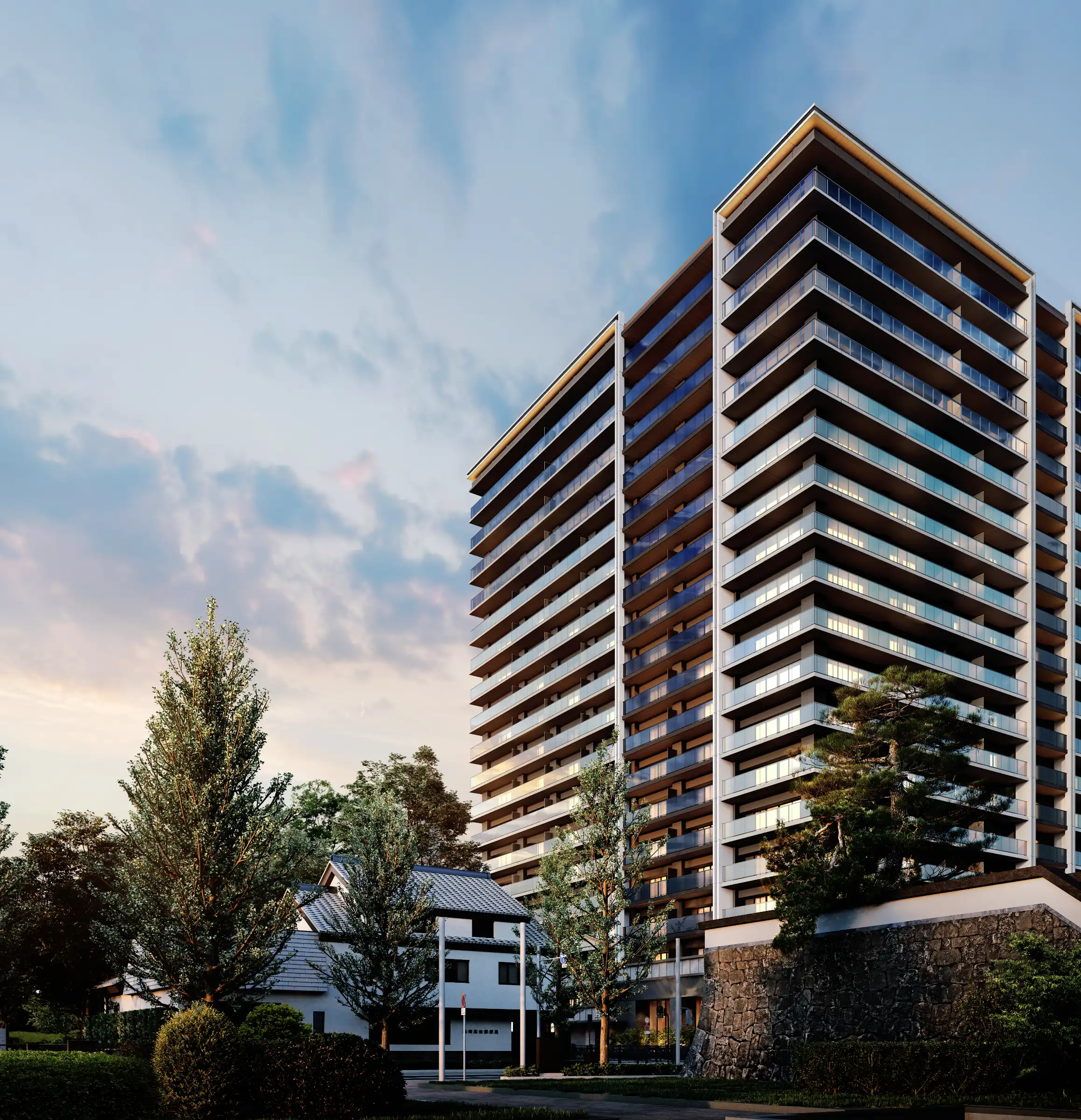Brillia 高崎宮元町 ALPHA RESIDENCIA 外観完成予想CG